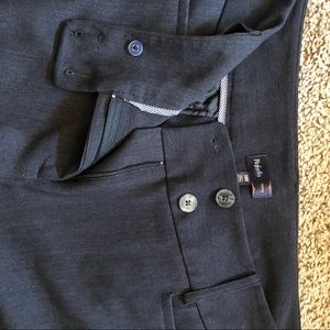 Rafaella Grey Wide-Leg Trouser